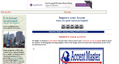 Desktop Screenshot of goodaccent.com